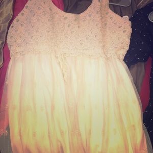 Ivory beautiful beach wedding worthy dress!